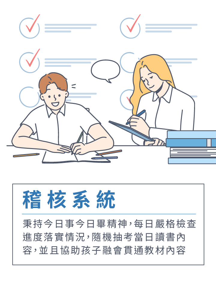 稽核測驗的特色